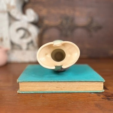 Hull Matte Pink & Cream Woodland Vase