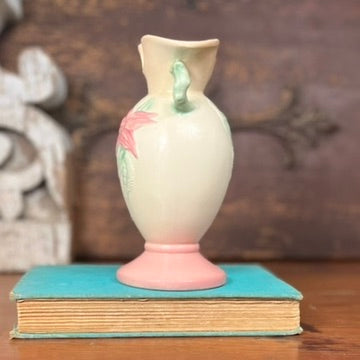 Hull Matte Pink & Cream Woodland Vase