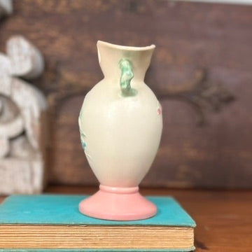 Hull Matte Pink & Cream Woodland Vase