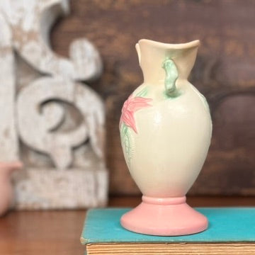 Hull Matte Pink & Cream Woodland Vase