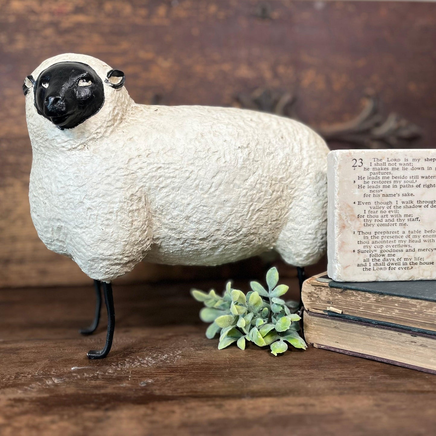 Primitive Sheep - Sparrow and Finch Vintage