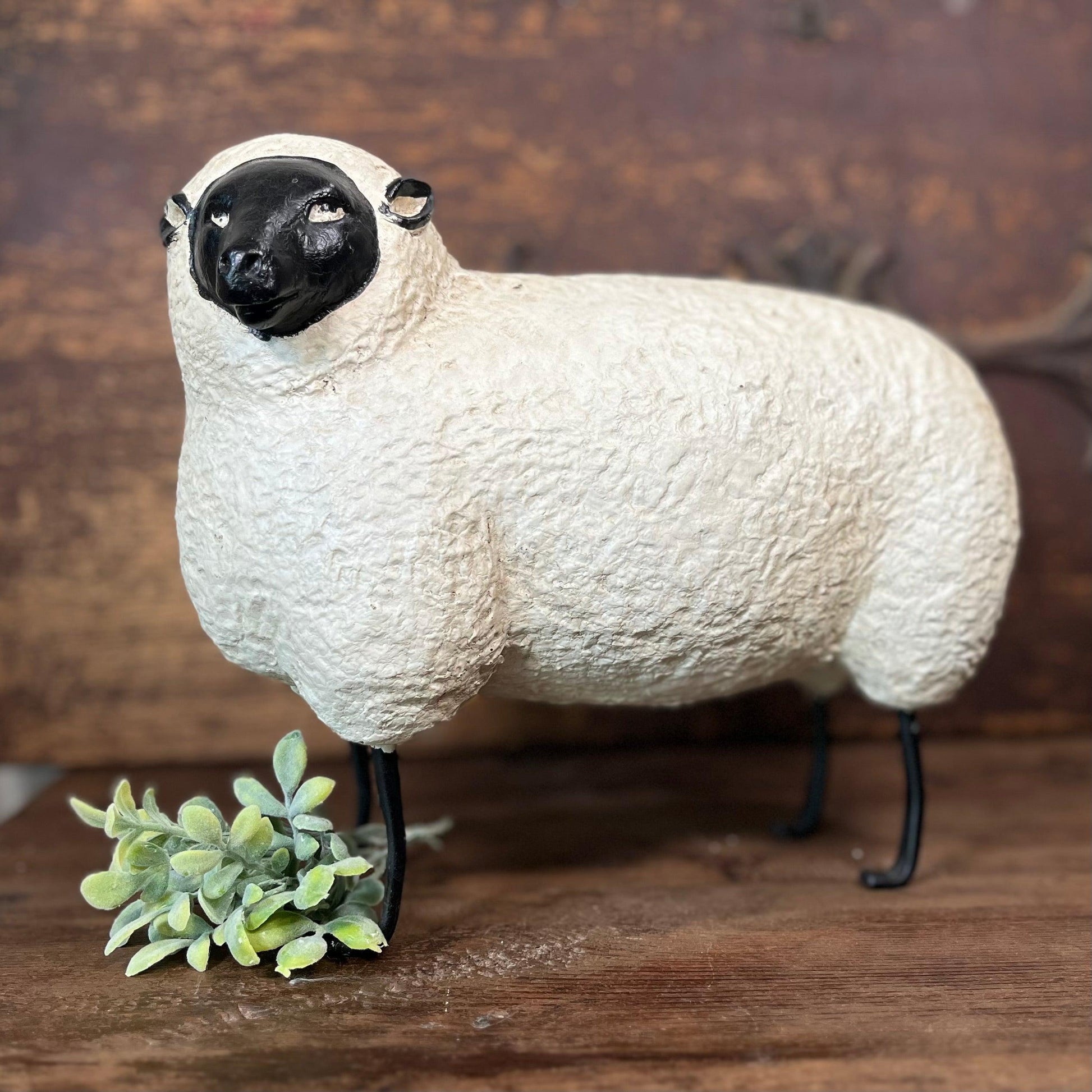Primitive Sheep - Sparrow and Finch Vintage
