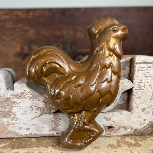 Vintage Copper Rooster Mold