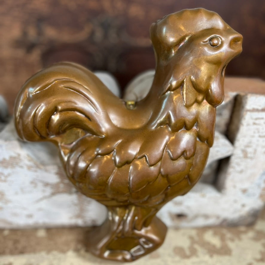 Vintage Copper Rooster Mold