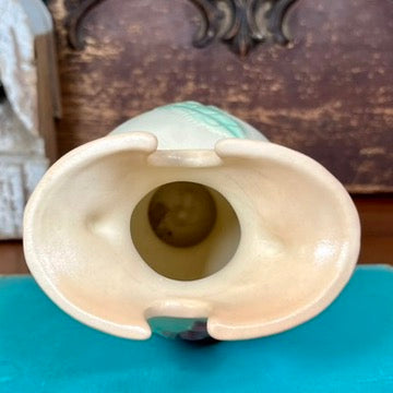Hull Matte Pink & Cream Woodland Vase